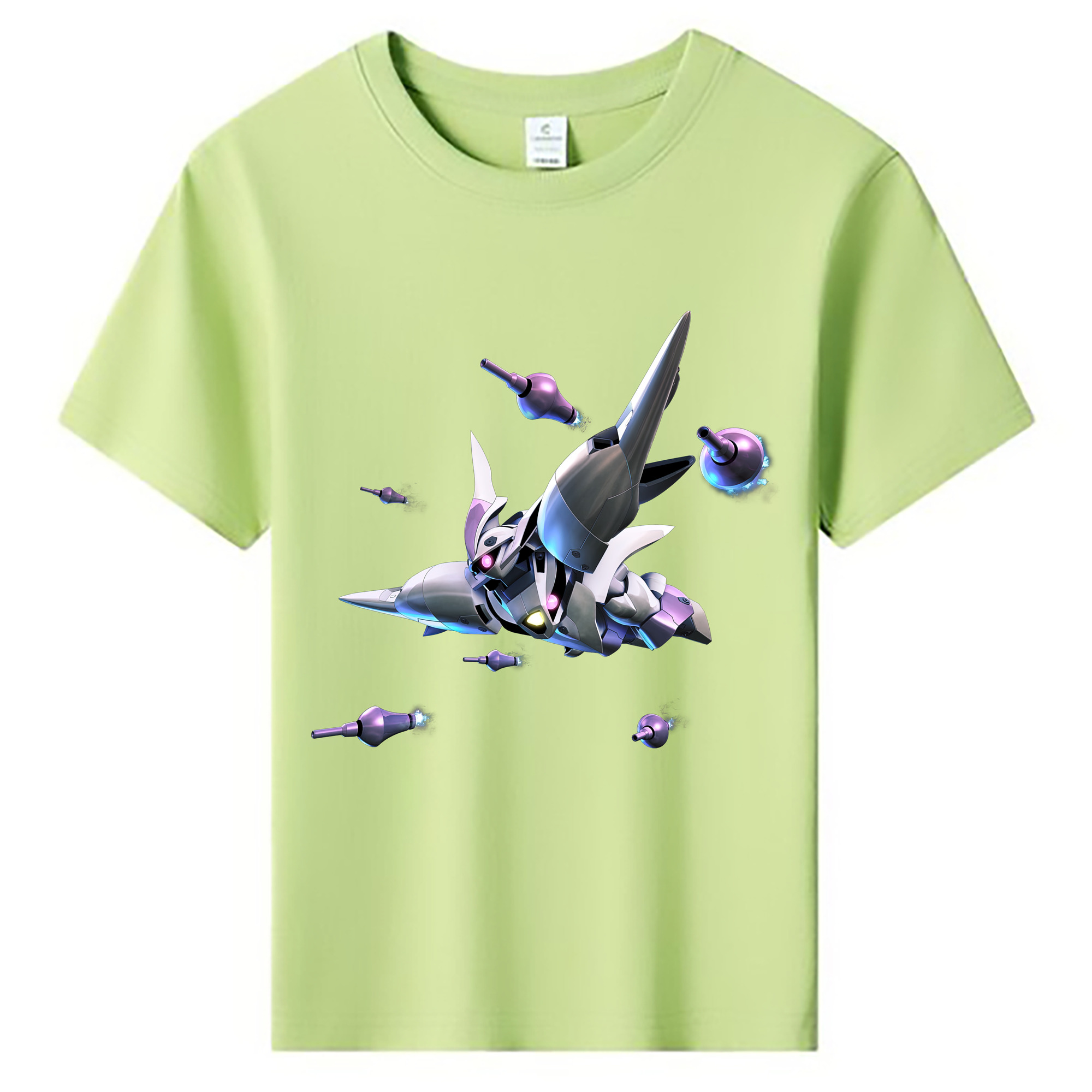 （画像用） 機動戦士ガンダム Mobile Suit Gundam 綿100％キッズTシャツ（フロントプリント）